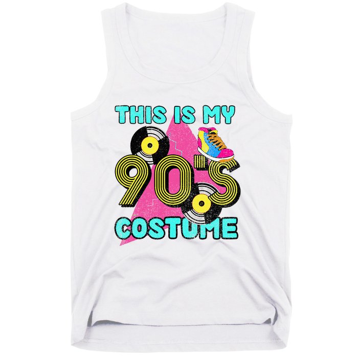 This Is My 90s Costume 1990s Theme Party Vinyl Nineties Tank Top