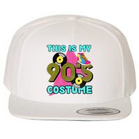 This Is My 90s Costume 1990s Theme Party Vinyl Nineties Wool Snapback Cap