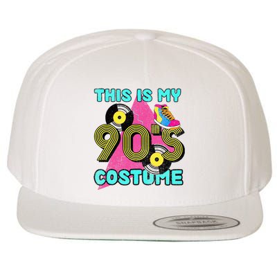 This Is My 90s Costume 1990s Theme Party Vinyl Nineties Wool Snapback Cap