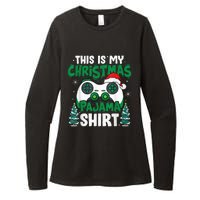 This Is My Christmas Pajama Video Game Gamer Boy Teens Womens CVC Long Sleeve Shirt