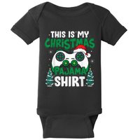 This Is My Christmas Pajama Video Game Gamer Boy Teens Baby Bodysuit