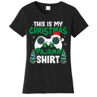 This Is My Christmas Pajama Video Game Gamer Boy Teens Women's T-Shirt