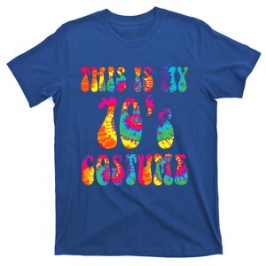 This Is My 70's Costume Funny Groovy Tie Dye Halloween T-Shirt