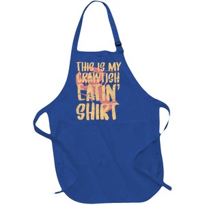 This Is My Crawfish Eatin Gift Boil Season Great Gift Full-Length Apron With Pockets