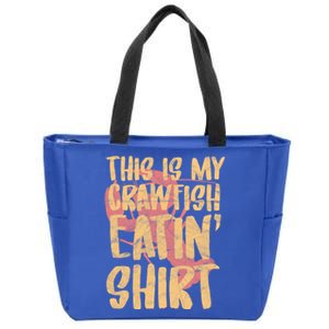 This Is My Crawfish Eatin Gift Boil Season Great Gift Zip Tote Bag