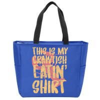 This Is My Crawfish Eatin Gift Boil Season Great Gift Zip Tote Bag