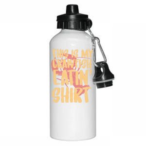 This Is My Crawfish Eatin Gift Boil Season Great Gift Aluminum Water Bottle