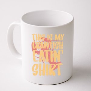 This Is My Crawfish Eatin Gift Boil Season Great Gift Coffee Mug