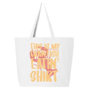 This Is My Crawfish Eatin Gift Boil Season Great Gift 25L Jumbo Tote