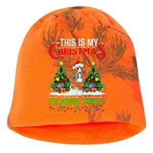 This Is My Christmas Pajama Italian Greyhound Dog Xmas Kati - Camo Knit Beanie