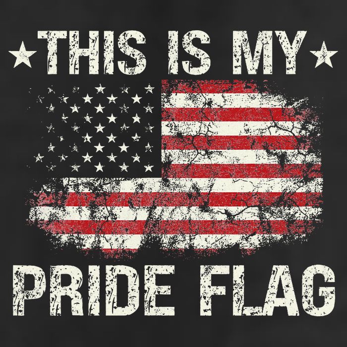 This Is My Pride Flag USA American 4th of July Patriotic 11oz C Handle Ceramic Mug