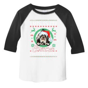 This Is My Christmas Pajama Gift Santa Shih Tzu Gift Toddler Fine Jersey T-Shirt