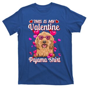 This Is My Valentine Pajama Gift Cockapoo Lovers Gift T-Shirt