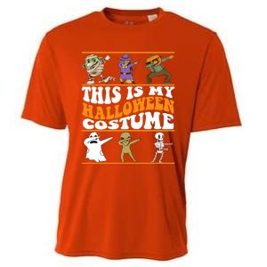 This Is My Halloween Costume Dabbing Halloween Gift Cooling Performance Crew T-Shirt