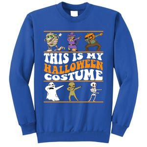 This Is My Halloween Costume Dabbing Halloween Gift Sweatshirt