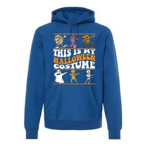 This Is My Halloween Costume Dabbing Halloween Gift Premium Hoodie