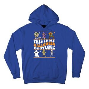 This Is My Halloween Costume Dabbing Halloween Gift Tall Hoodie