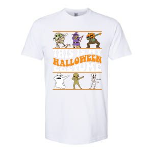 This Is My Halloween Costume Dabbing Halloween Gift Softstyle CVC T-Shirt