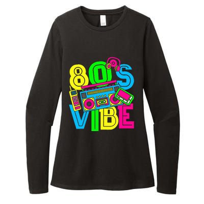 This Is My 80S Vibe 1980s Fashion 80s 90s Outfit Party Womens CVC Long Sleeve Shirt