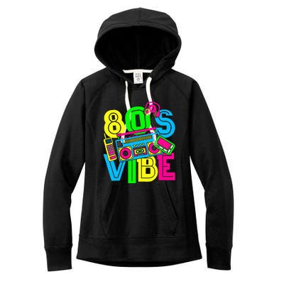 This Is My 80S Vibe 1980s Fashion 80s 90s Outfit Party Women's Fleece Hoodie