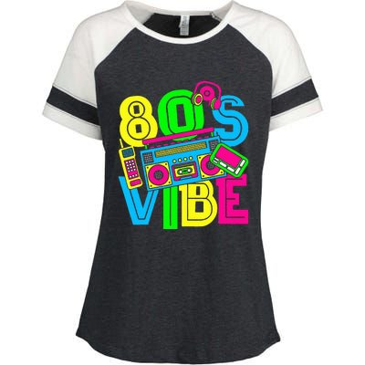 This Is My 80S Vibe 1980s Fashion 80s 90s Outfit Party Enza Ladies Jersey Colorblock Tee