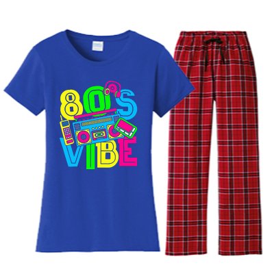 This Is My 80S Vibe 1980s Fashion 80s 90s Outfit Party Women's Flannel Pajama Set