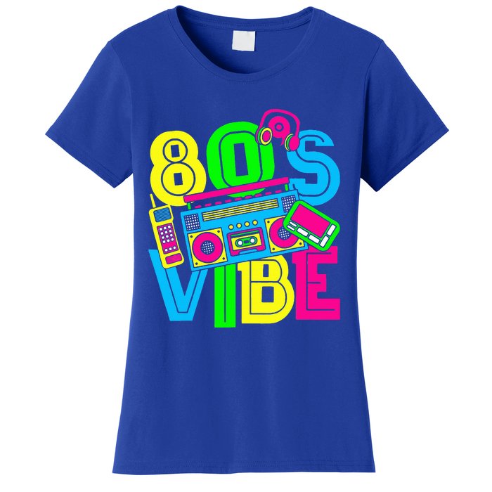 This Is My 80S Vibe 1980s Fashion 80s 90s Outfit Party Women's T-Shirt