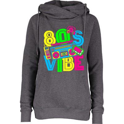 This Is My 80S Vibe 1980s Fashion 80s 90s Outfit Party Womens Funnel Neck Pullover Hood