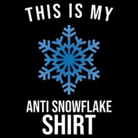 This Is My Anti Snowflake Shirt Winter Backpack