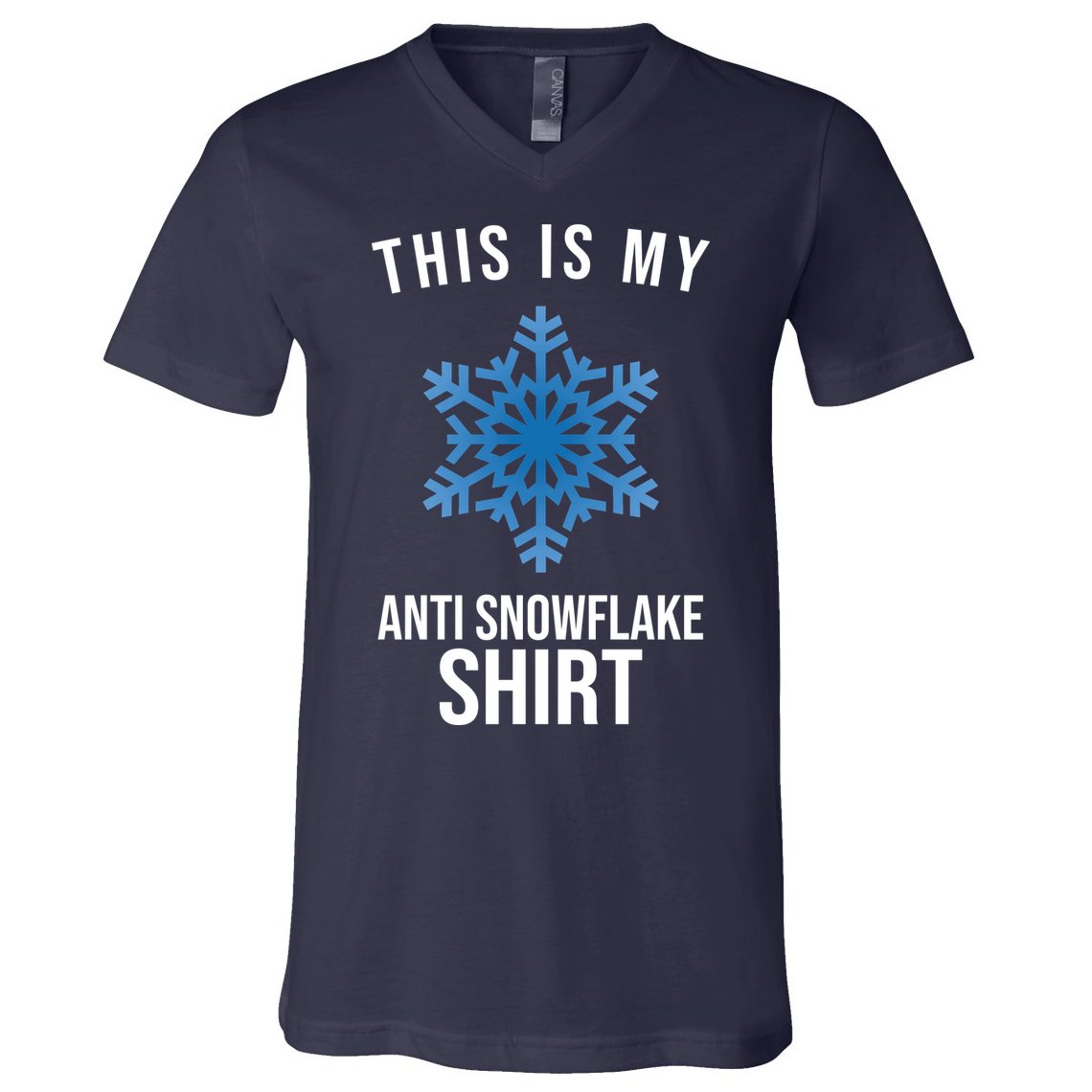 This Is My Anti Snowflake Shirt Winter V-Neck T-Shirt