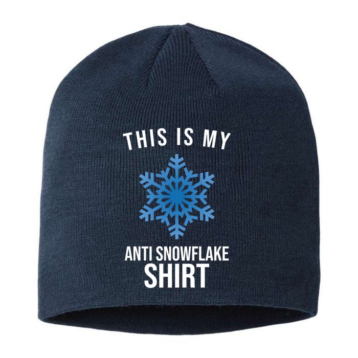 This Is My Anti Snowflake Shirt Winter Sustainable Beanie