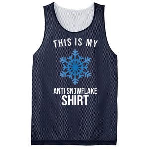 This Is My Anti Snowflake Shirt Winter Mesh Reversible Basketball Jersey Tank