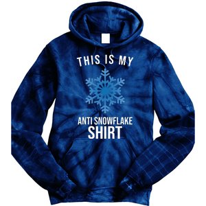 This Is My Anti Snowflake Shirt Winter Tie Dye Hoodie