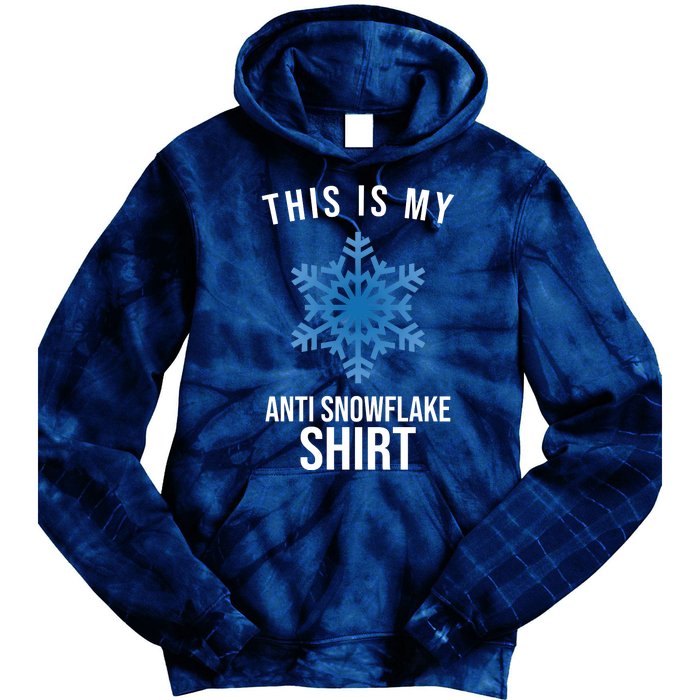 This Is My Anti Snowflake Shirt Winter Tie Dye Hoodie