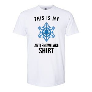 This Is My Anti Snowflake Shirt Winter Softstyle CVC T-Shirt