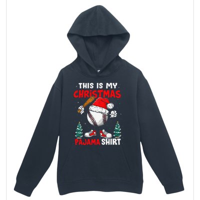 This Is My Christmas Baseball Pajama For Urban Pullover Hoodie