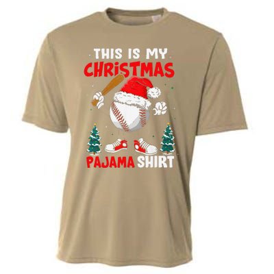 This Is My Christmas Baseball Pajama For Cooling Performance Crew T-Shirt