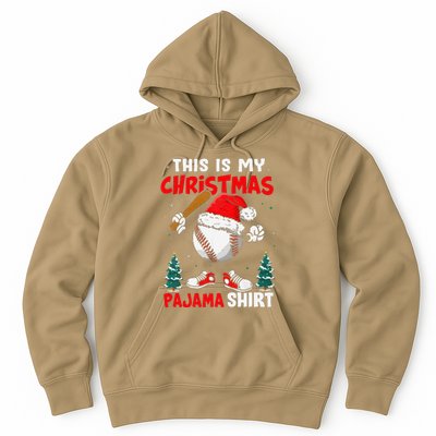 This Is My Christmas Baseball Pajama For Hoodie