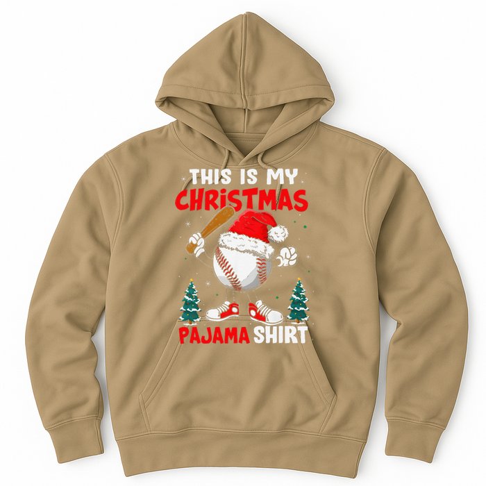 This Is My Christmas Baseball Pajama For Hoodie