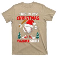 This Is My Christmas Baseball Pajama For T-Shirt