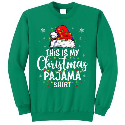 This Is My Christmas Pajama Lights Sweatshirt