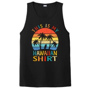 This Is My Hawaiian Tropical Luau Costume Party Hawaii PosiCharge Competitor Tank