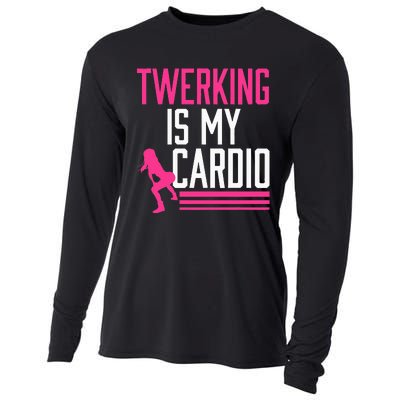 Twerking Is My Cardio Twerk Dance Cooling Performance Long Sleeve Crew