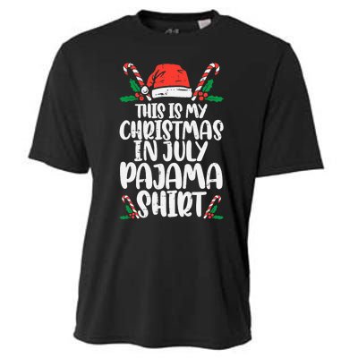 This Is My Christmas In July Pajama Cooling Performance Crew T-Shirt