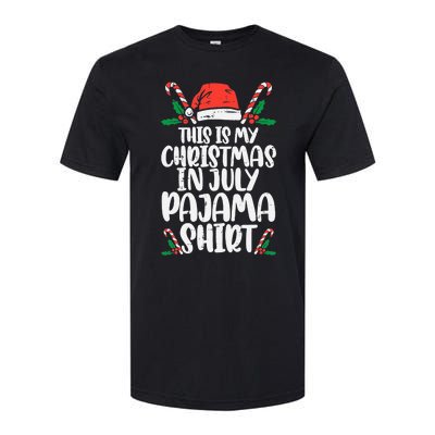 This Is My Christmas In July Pajama Softstyle CVC T-Shirt