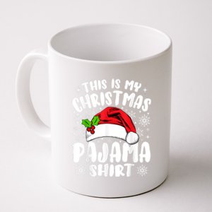 This Is My Christmas Pajama Funny Christmas Outfits Coffee Mug