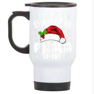 This Is My Christmas Pajama Funny Christmas Outfits Stainless Steel Travel Mug