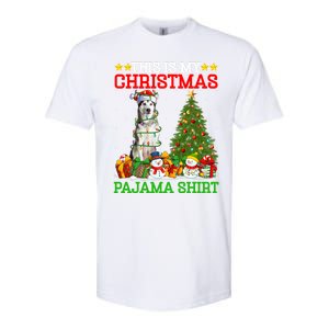 This Is My Christmas Pajamas Alaskan Malamute Dog Christmas Gift Softstyle CVC T-Shirt