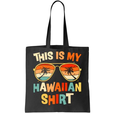 This Is My Hawaiian Tropical Luau Costume Party Hawaii Tote Bag