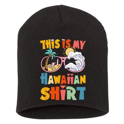 This Is My Hawaiian summer vacation Short Acrylic Beanie